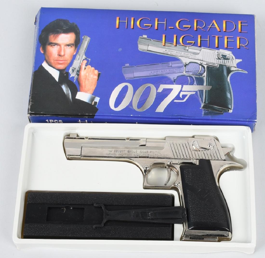 James Bond 007, Pistol Cigarette Lighter, Boxed