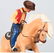 MARX ROY ROGERS on TRIGGER NODDER, VINTAGE - 5