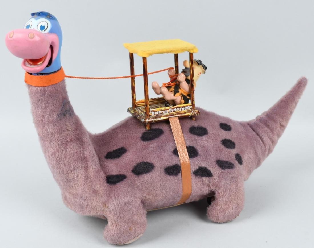MARX JAPAN Battery OP. FRED FLINSTONE on DINO (1 of 8)