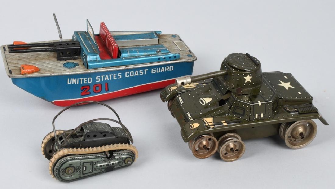 2-GERMAN GAMA TIN windup TANKS, & MORE (1 of 9)