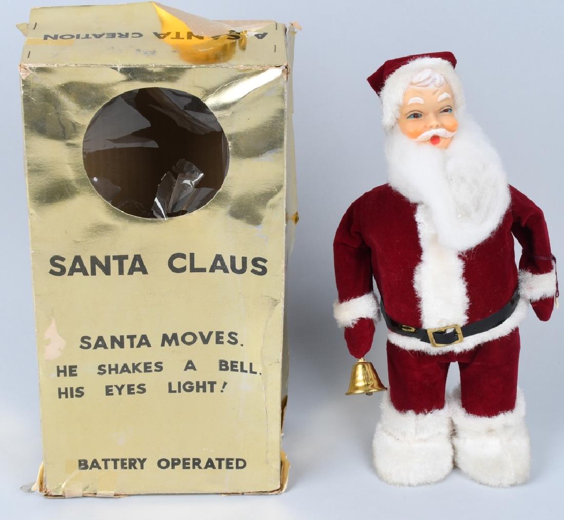 JAPAN Battery Op SANTA CLAUS, BOXED (1 of 6)