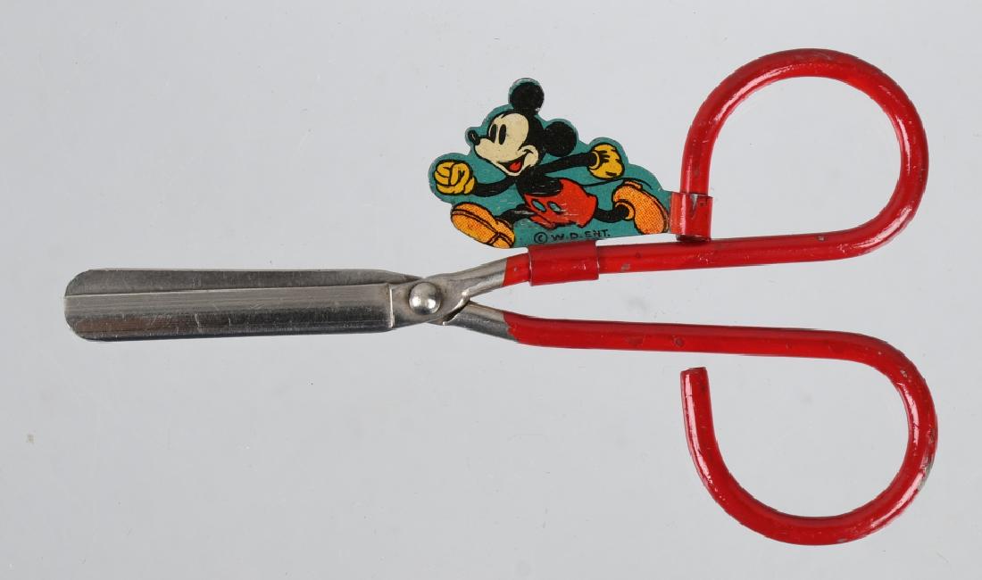 WALT DISNEY 1930's MICKEY MOUSE FIGURAL SCISSORS (1 of 3)