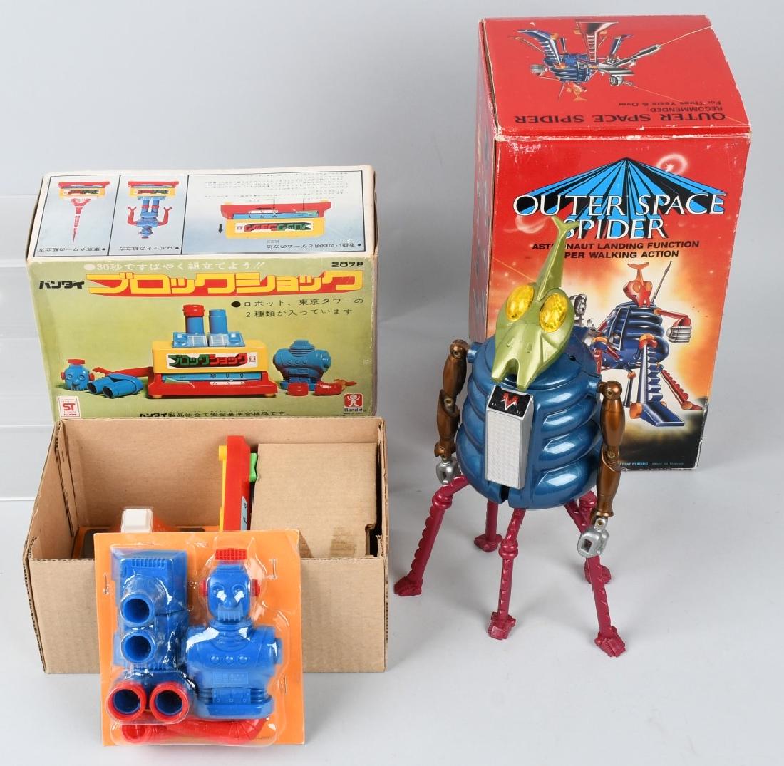 2-SPACE TOYS, SPACE SPIDER & ROBOT FACTORY, BOXED (1 of 8)