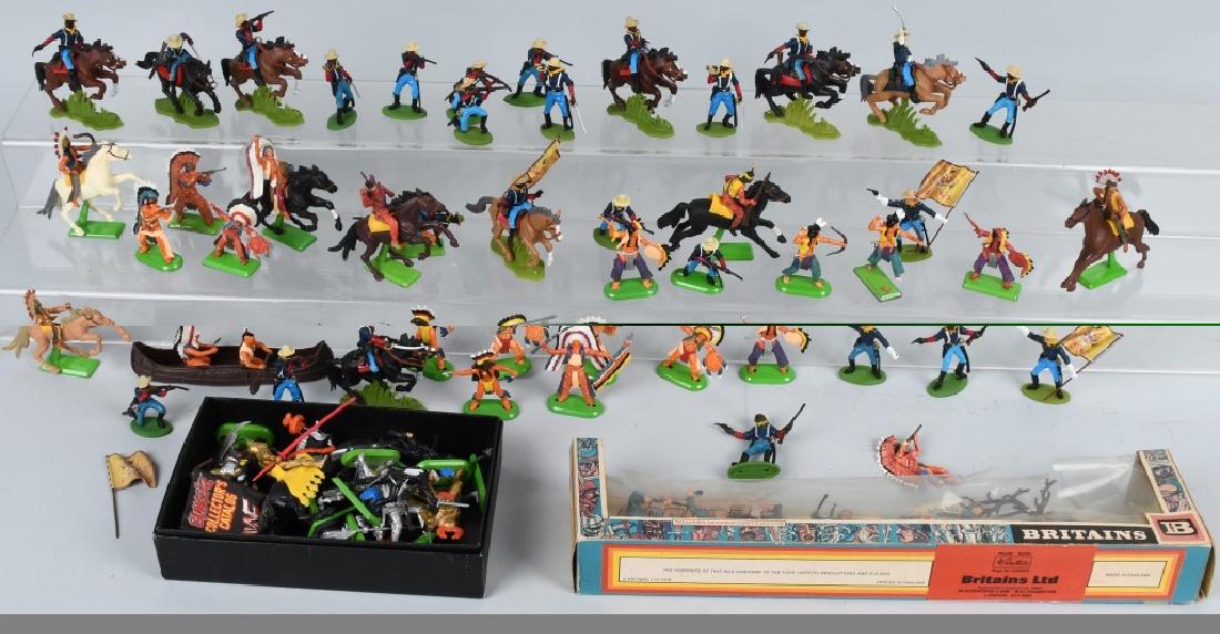 HUGE LOT of 1970's BRITAINS, SOLDIERS & MORE (1 of 11)