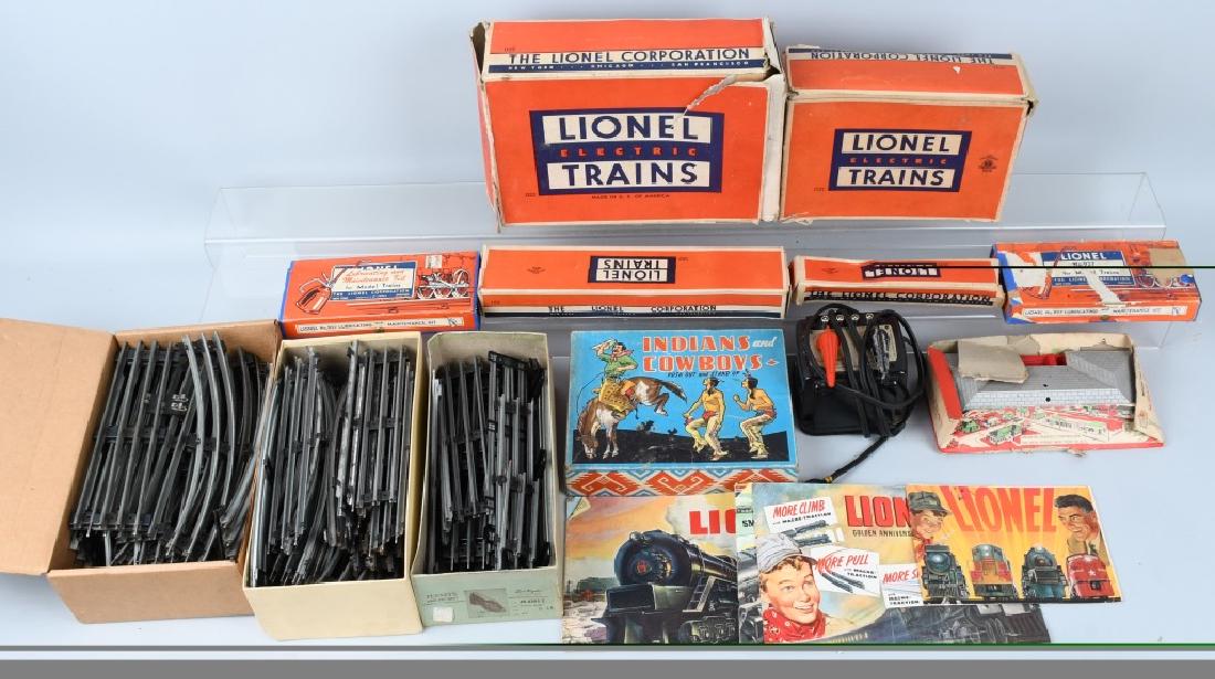 LIONEL LARGE LOT, CATALOGS, SWITCHES, & MORE (1 of 8)