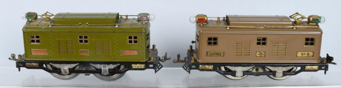 LIONEL PREWAR STANDARD GA #8 & #8E ENGINES (1 of 7)