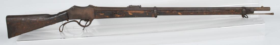 NEPALESE GAHENDRA MARTINI 577.450 LEVER RIFLE: The Martini-Henry Gahendra was based on an 1869 Westley Richards patented design, and was produced under the direction of General Gahendra Rana in the 1880's to provide Ghurka regiments with what appe