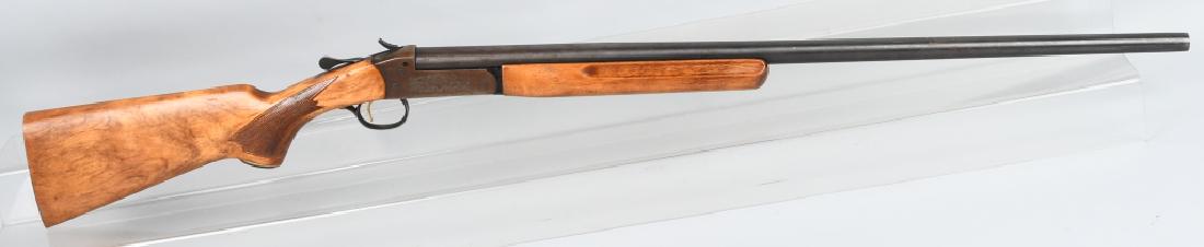 WINCHESTER MODEL 37A, SINGLE SHOT 16 GA. SHOTGUN: SN C674419, MFG 1973-1980, 30" barrel with excellent bore. 16 gauge, improved modified choke. Smooth metal with traces of finish, very good wood stocks, missing butt plate. Action works well. made in 