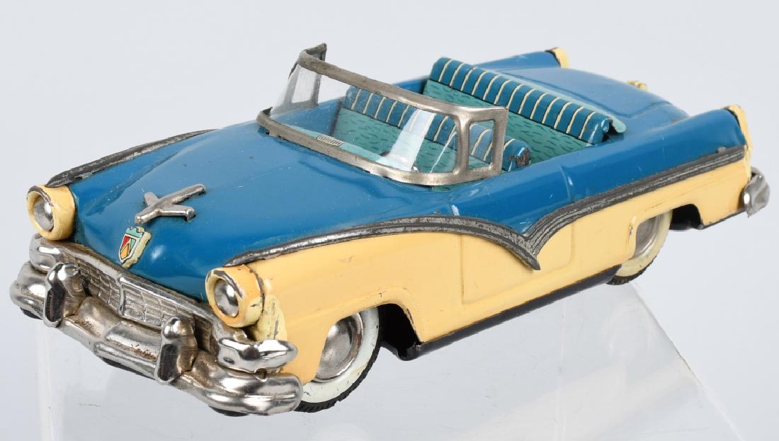 JAPAN Tin friction 1956 FORD SUNLINER (1 of 8)