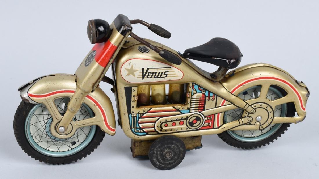 JAPAN Tin Friction VENUS MOTORCYCLE (1 of 4)