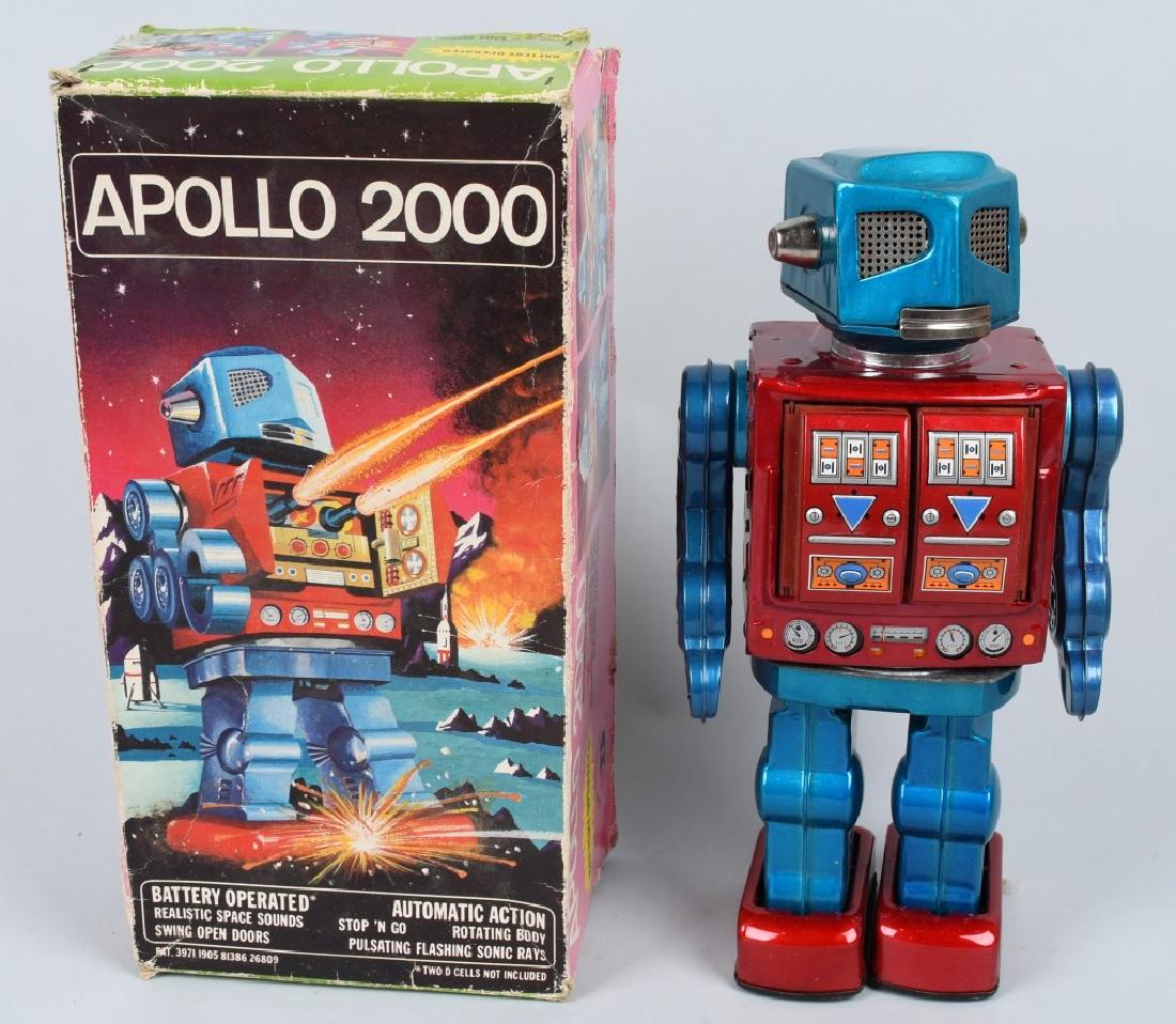 JAPAN Battery Op APOLLO 2000 ROBOT w/ BOX (1 of 8)