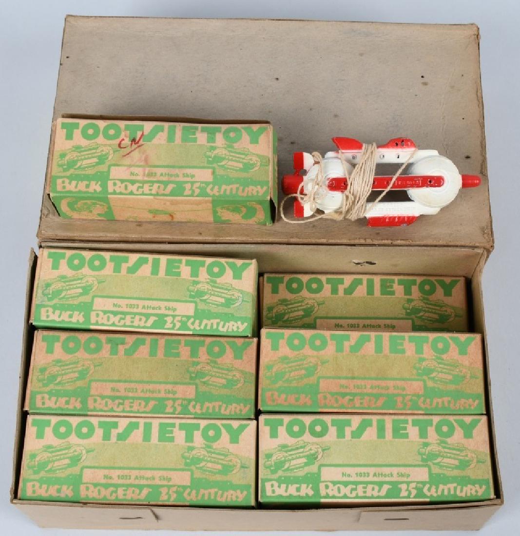 Case of 12- TOOTSIETOY BUCK ROGERS ATTACK SHIP MIB (1 of 5)