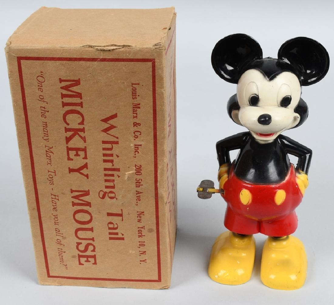 MARX Windup WHIRLING TAIL MICKEY MOUSE w/ BOX (1 of 7)