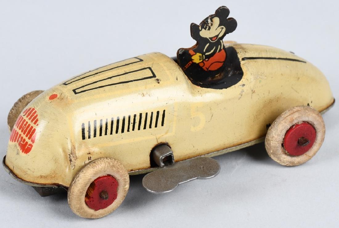 LINDSTROM Tin Windup MICKEY MOUSE RACING CAR (1 of 6)