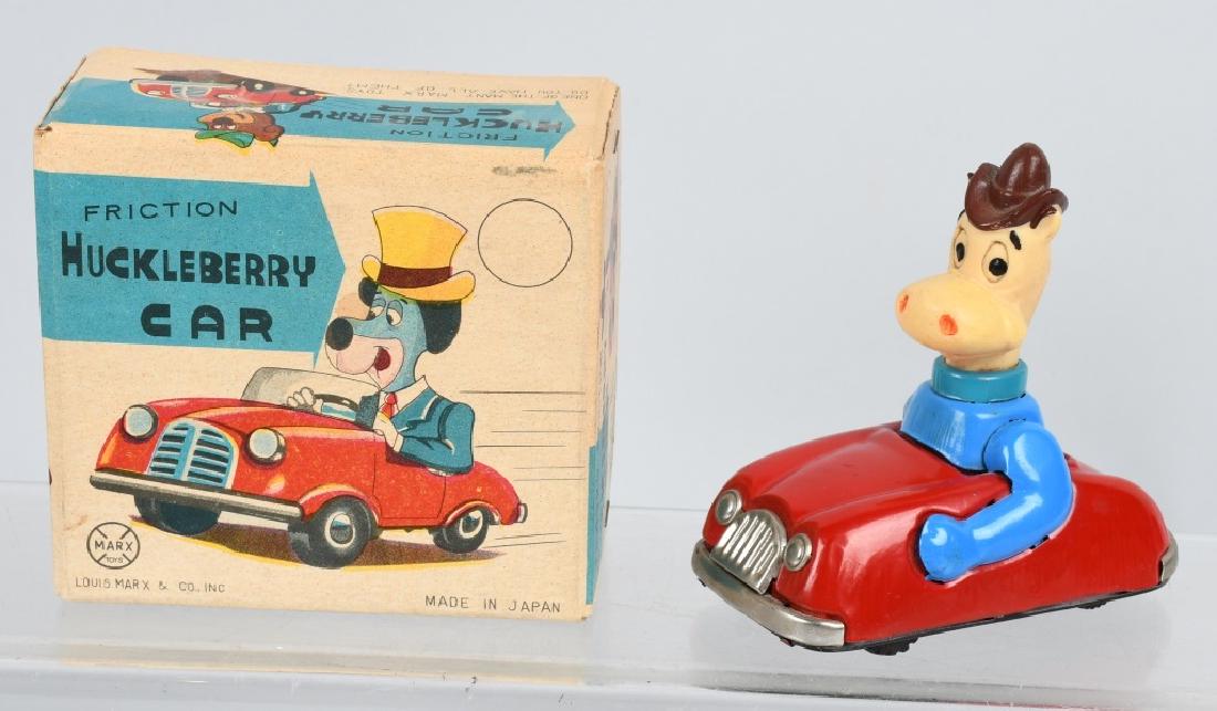 MARX Tin Friction QUICK DRAW MCGRAW CAR w/ BOX (1 of 8)