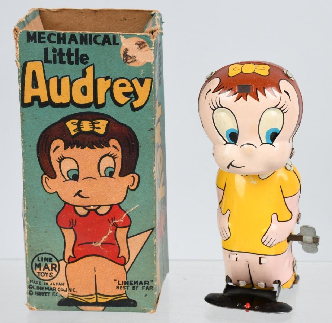 LINEMAR Tin Windup LITTLE AUDREY w/ BOX (1 of 9)