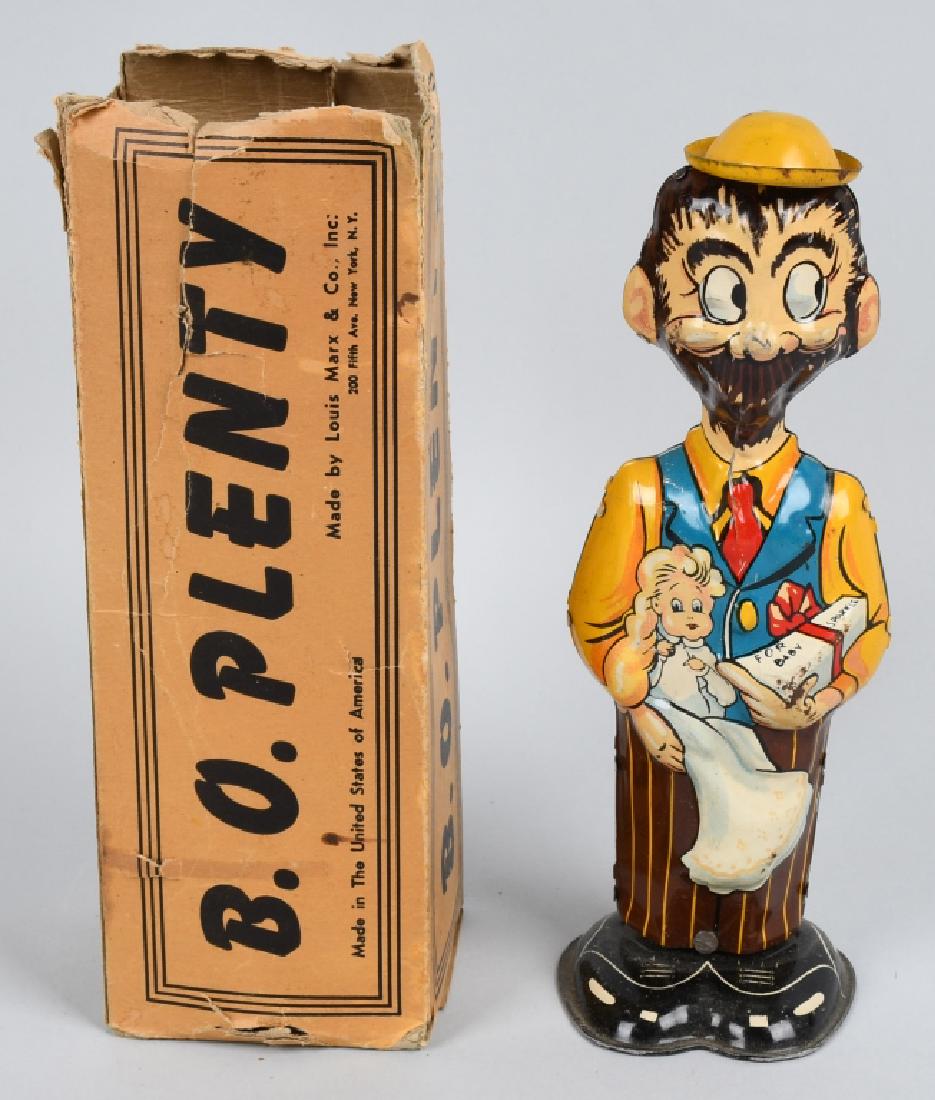 MARX TIN windup B.O. PLENTY w/ BOX (1 of 7)