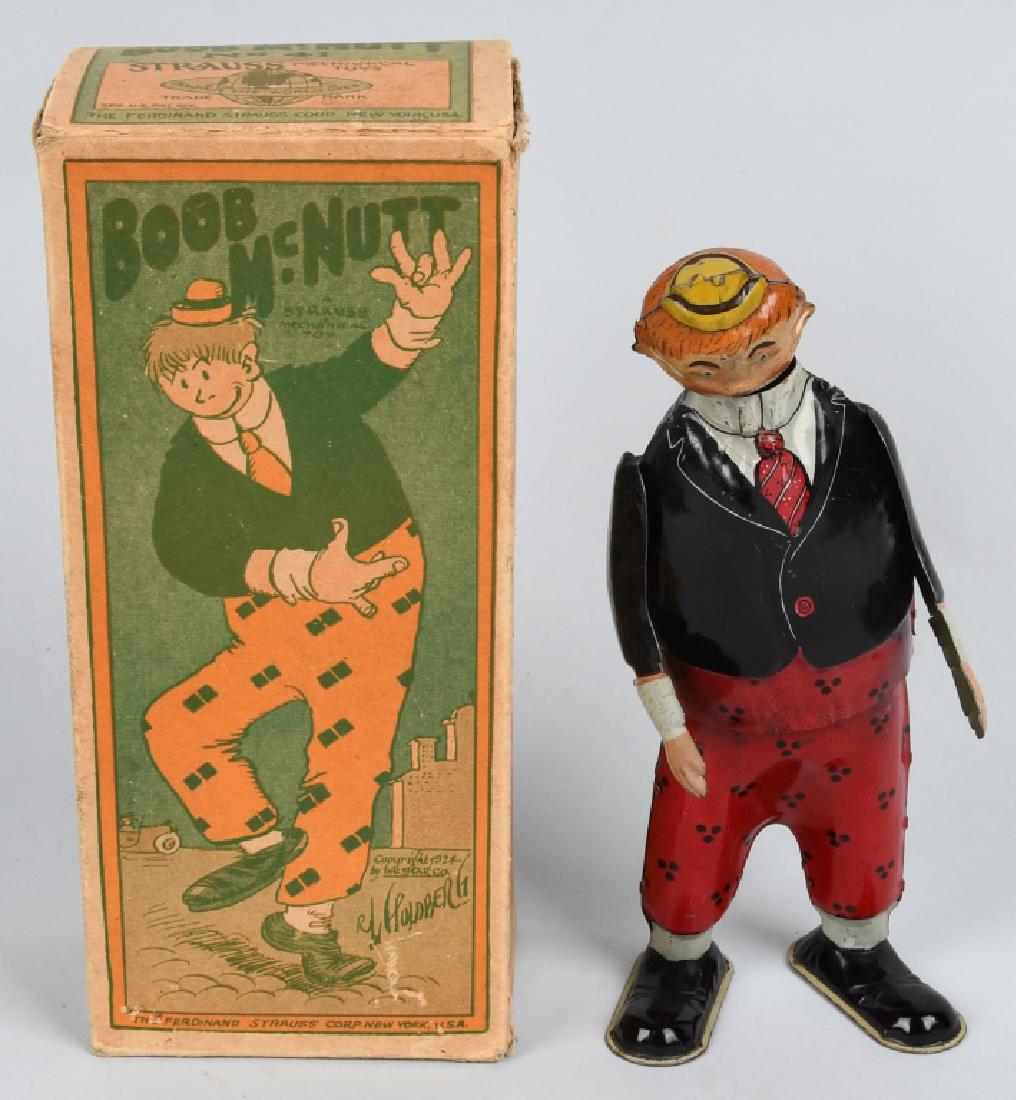 STRAUSS Tin Windup BOOB McNUTT w/ BOX (1 of 11)