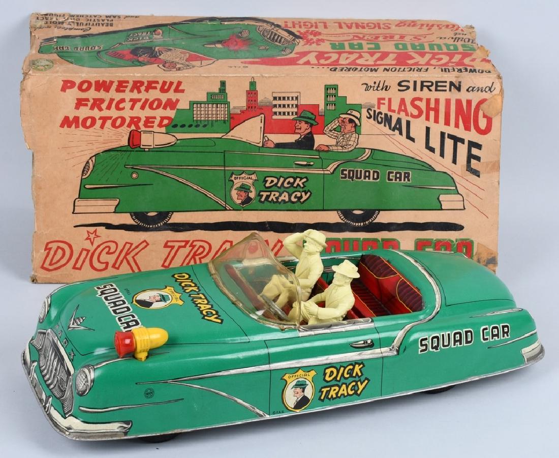 20" MARX Tin Friction DICK TRACY SQUAD CAR w/ BOX Oct 13, 2018
