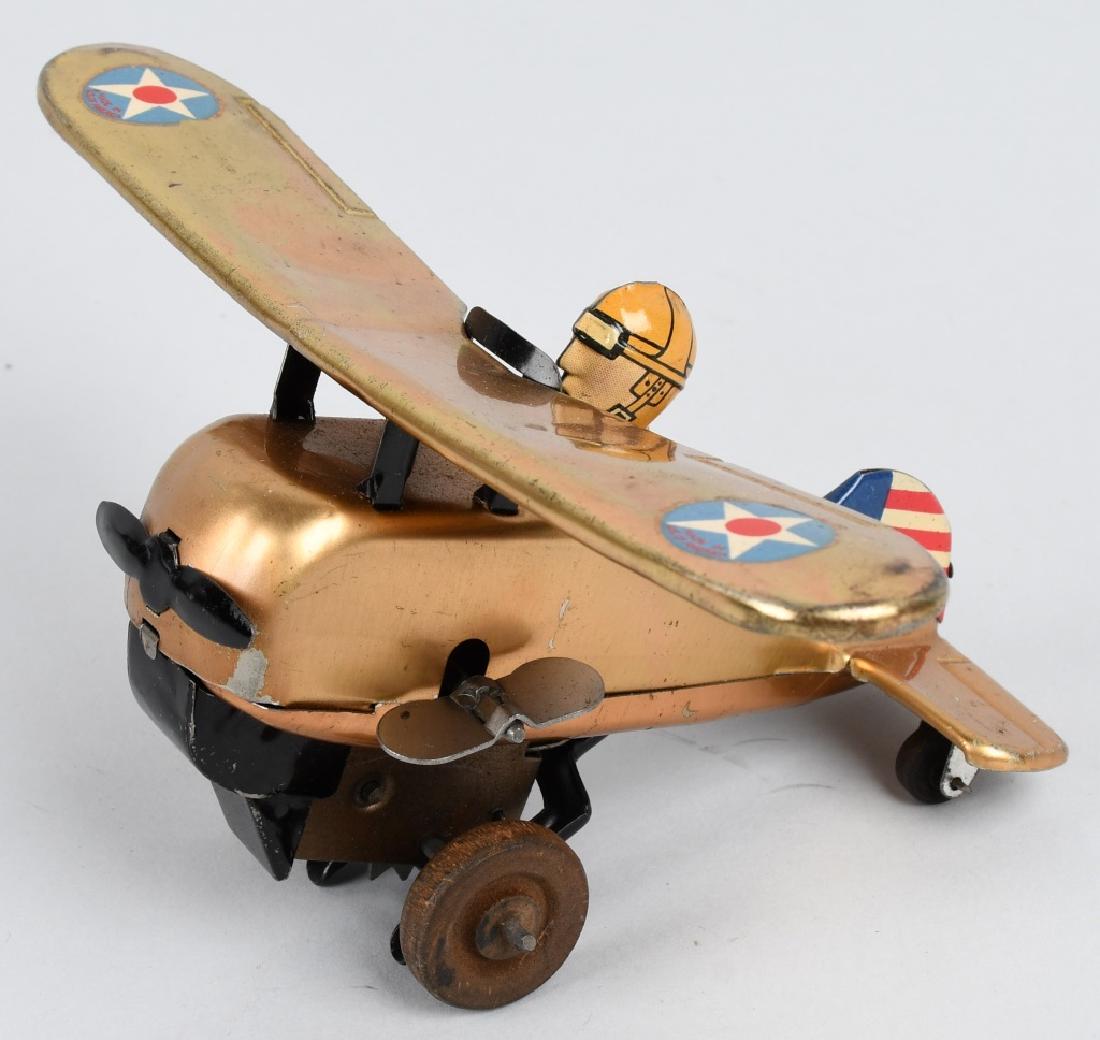 MARX Tin Windup ROLL OVER AIRPLANE (1 of 5)