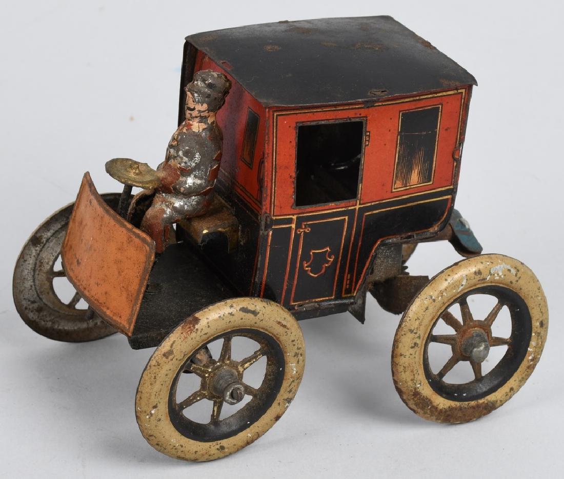 GUNTHERMANN Tin Windup HORSELESS CARRIAGE (1 of 6)