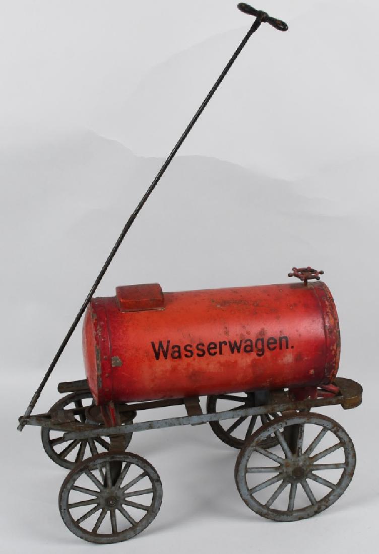 BING GERMANY Pressed Steel OVERSIZED WASSERWAGEN (1 of 7)