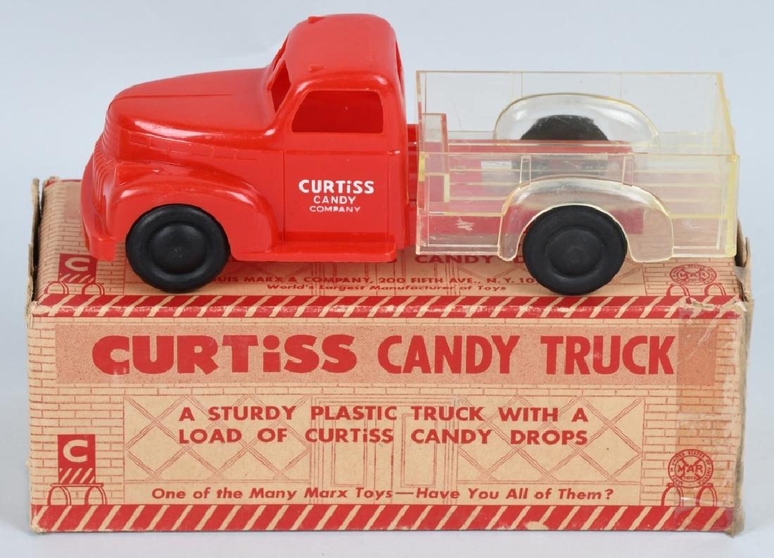 MARX 1950's plastic CURTIS CANDY TRUCK w/ BOX (1 of 7)