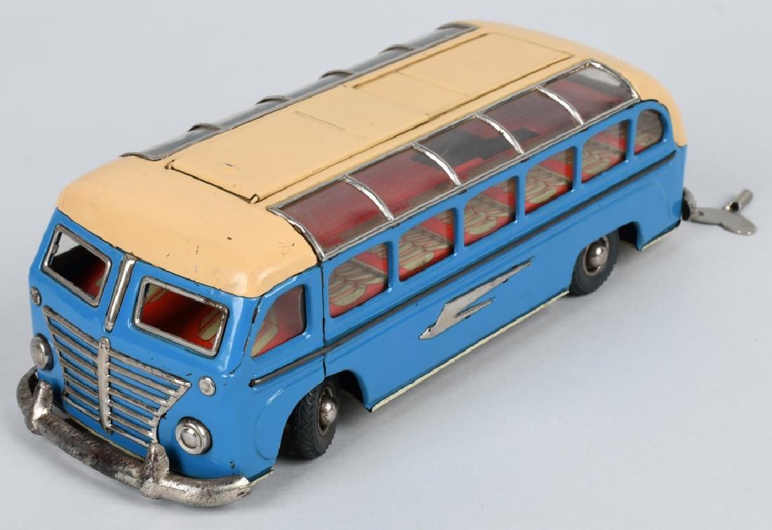 GERMAN GUNTHERMANN Tin windup SCENIC BUS (1 of 7)