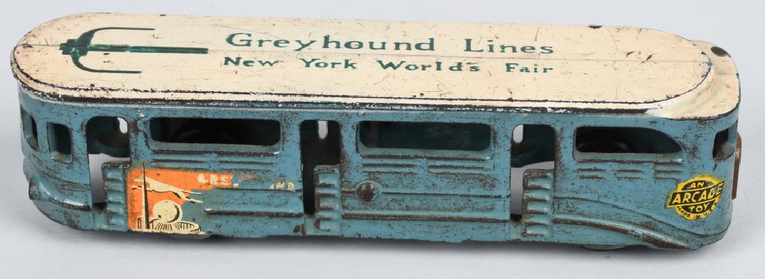 ARCADE 1930's cast iron N.Y. WORLD's FAIR BUS (1 of 6)