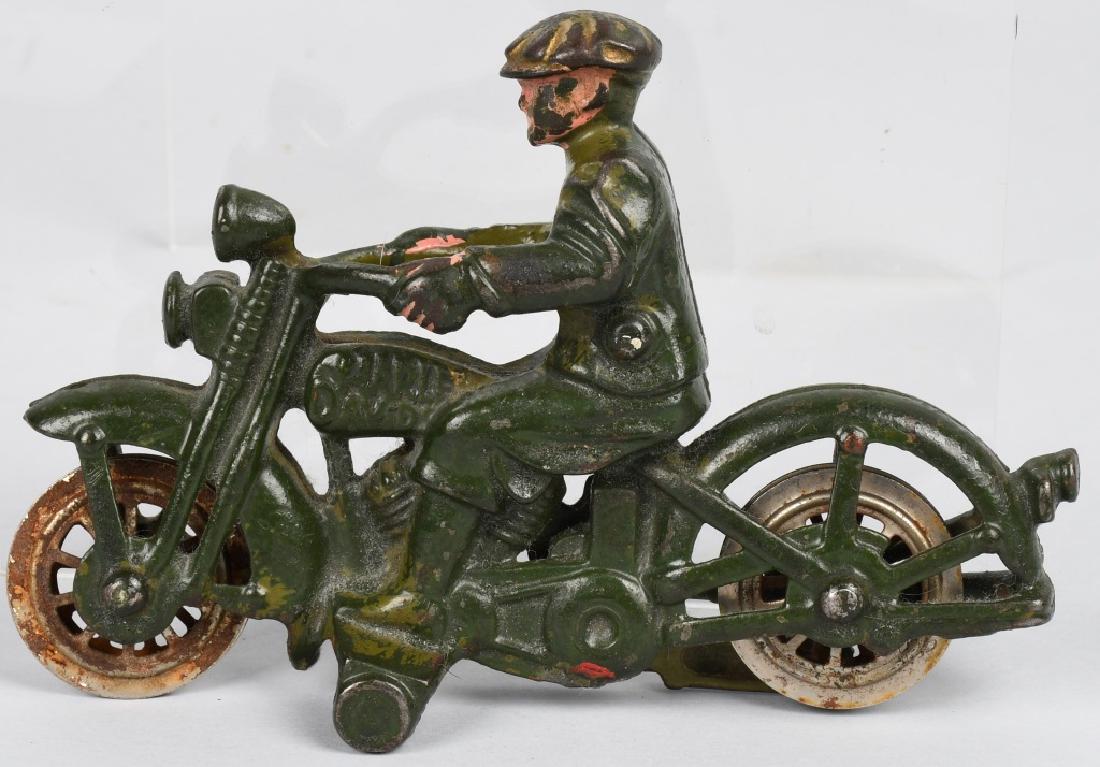 HUBLEY cast iron HARLEY DAVIDSON MOTORCYCLE (1 of 2)