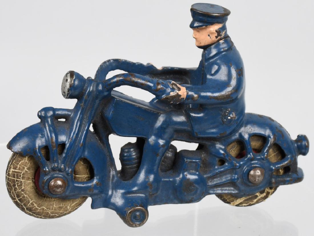 A.C. WILLIAM 1930'S cast iron MOTORCYCLE (1 of 4)