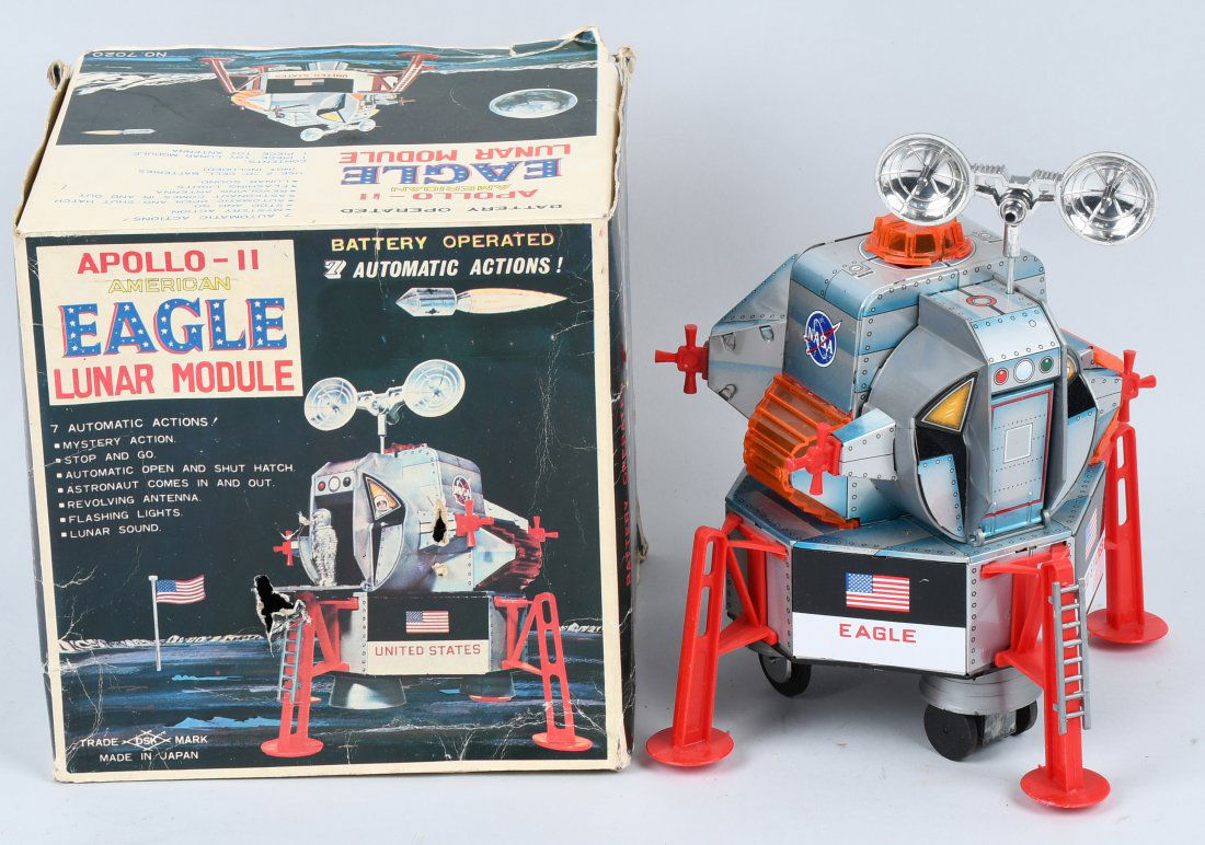JAPAN Battery Op APOLLO-II EAGLE w/ BOX (1 of 12)