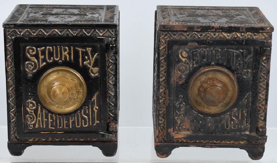 2-KEYSER REX cast iron SAFE BANKS (1 of 11)
