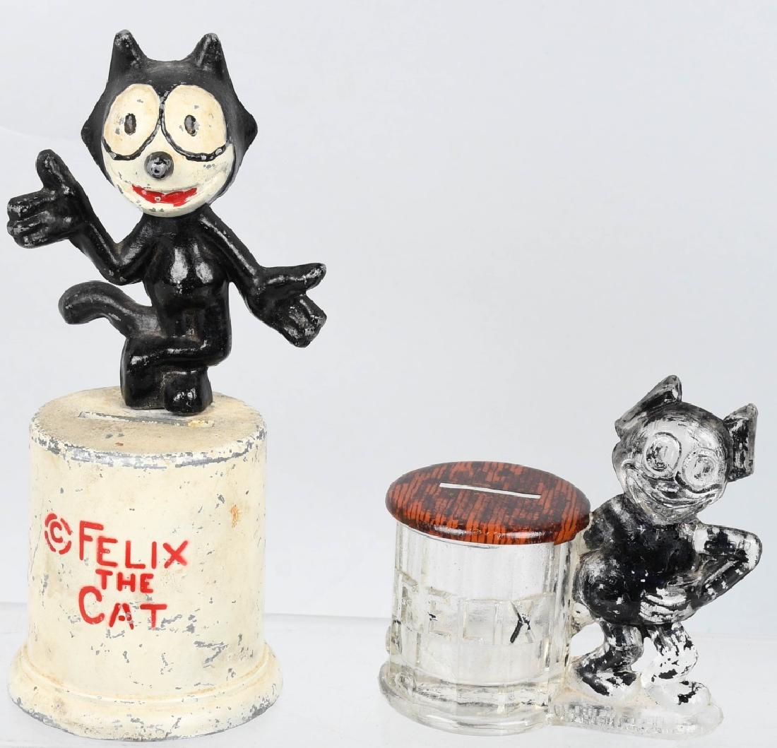 2- VINTAGE FELIX the CAT BANKS (1 of 14)