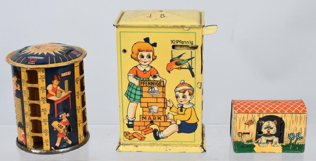 3-MECHANICAL and STILL tin BANKS, GERMANY & MORE (1 of 4)