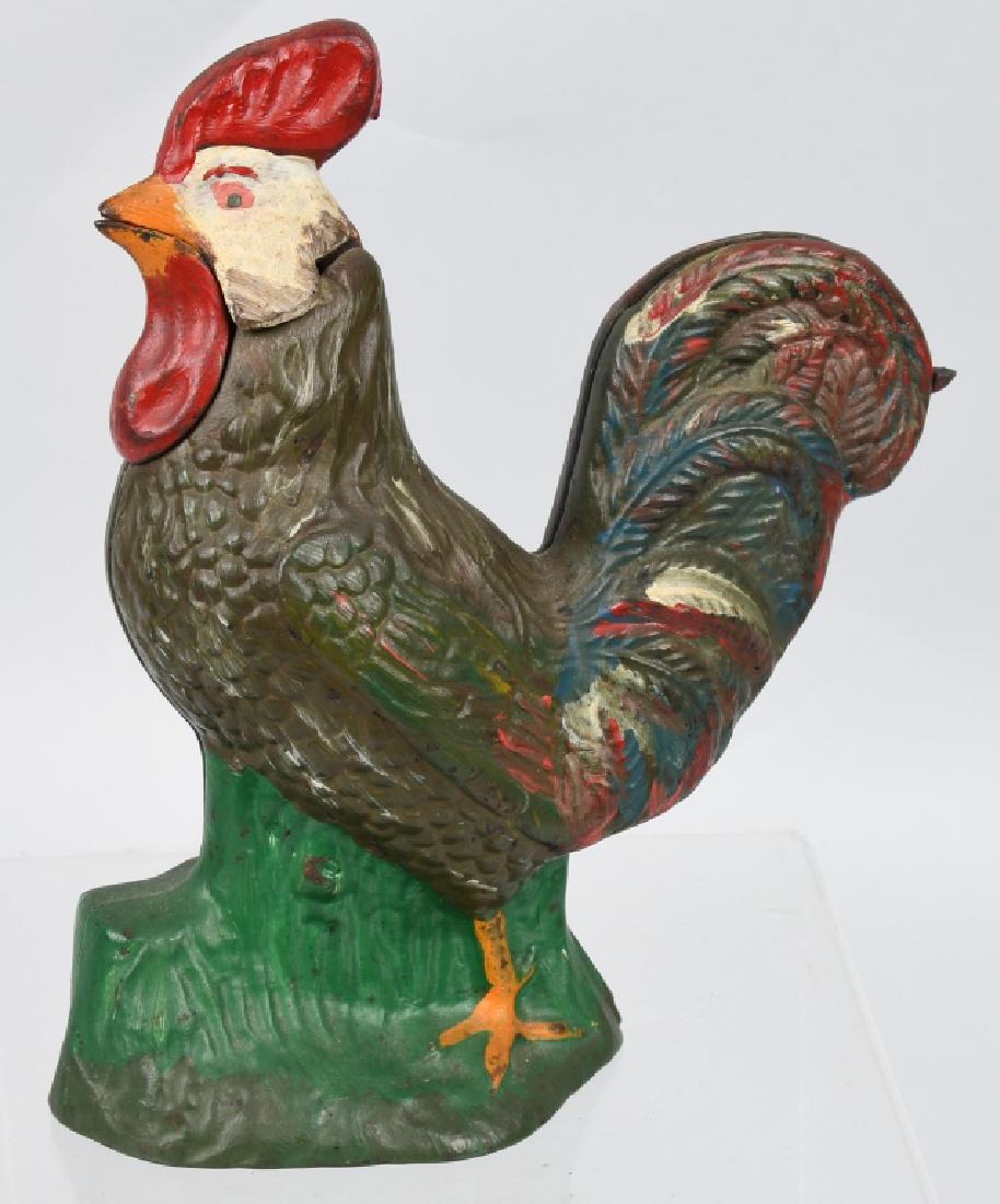 KYSER & REX ROOSTER MECHANICAL BANK (1 of 7)