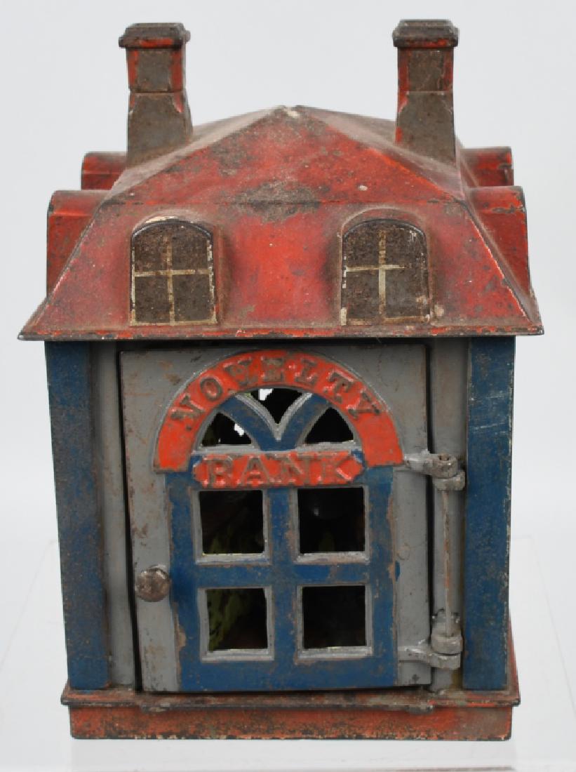 STEVENS NOVELTY MECHANICAL BANK (1 of 7)