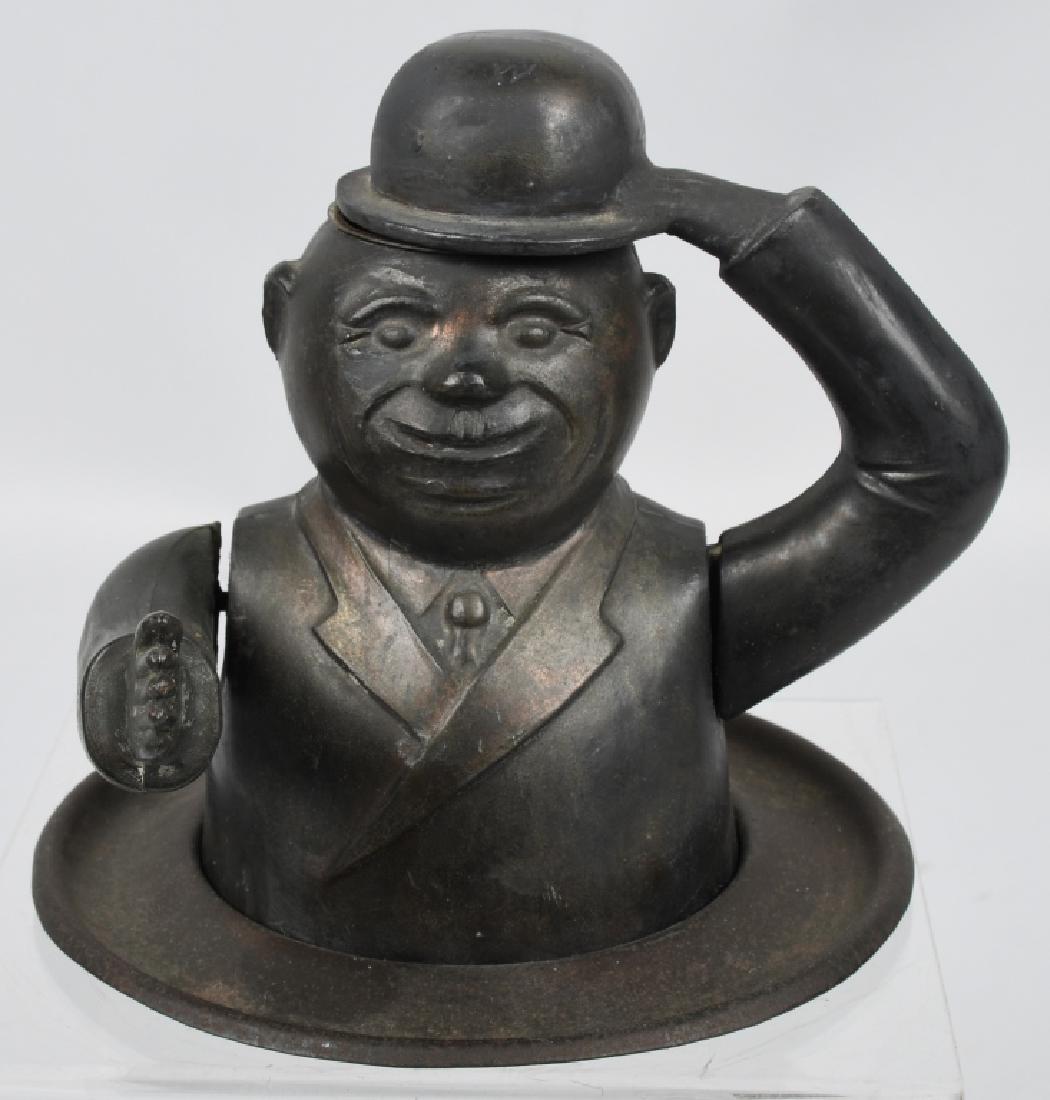 MAN REMOVES HAT MECHANICAL BANK (1 of 7)