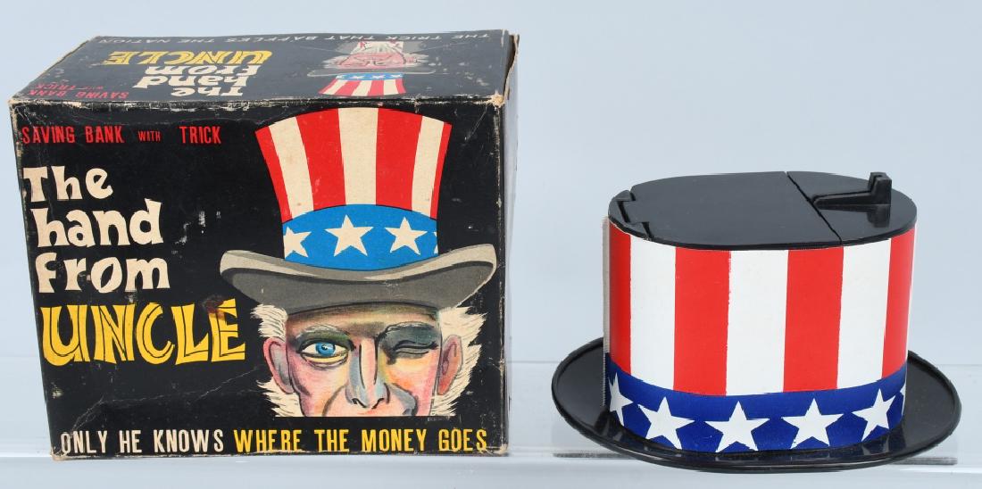 JAPAN THE HAND FROM UNCLE SAM BANK w/ BOX (1 of 5)