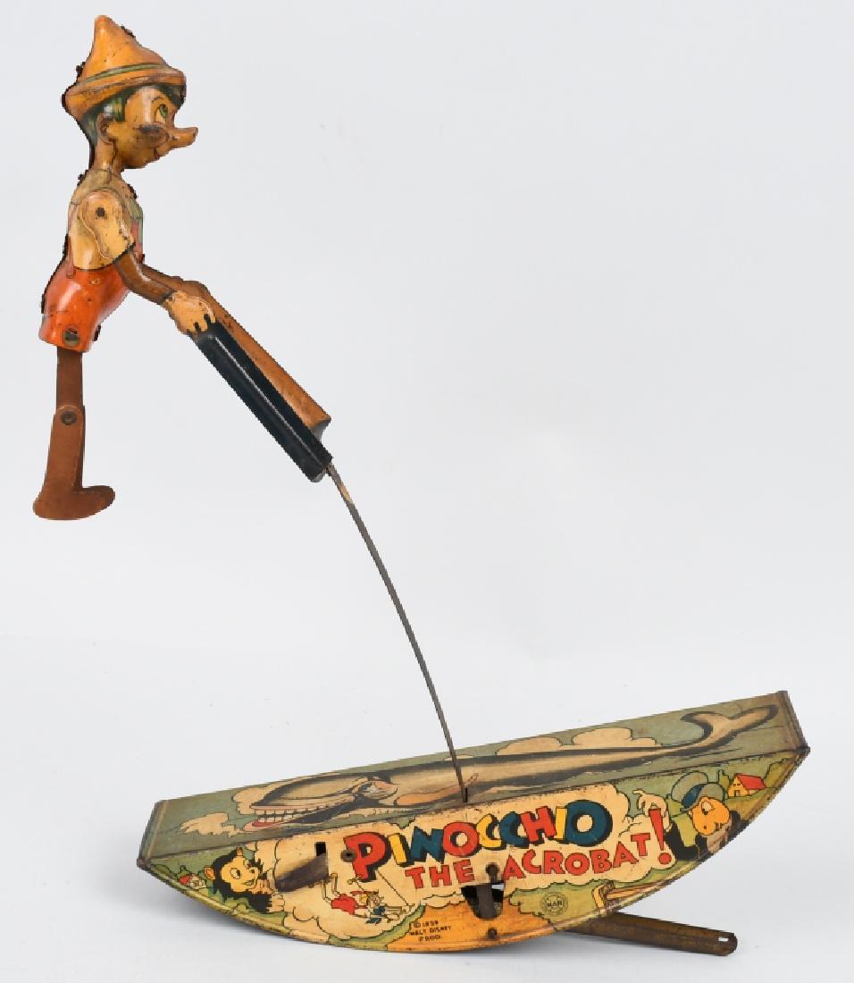 MARX Tin Windup PINOCCHIO THE ACROBAT (1 of 5)