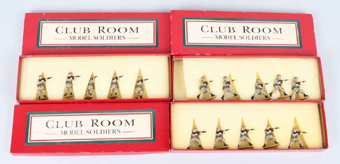 3- CLUB ROOM MODEL SOLDER SETS w/ BOXES (1 of 3)