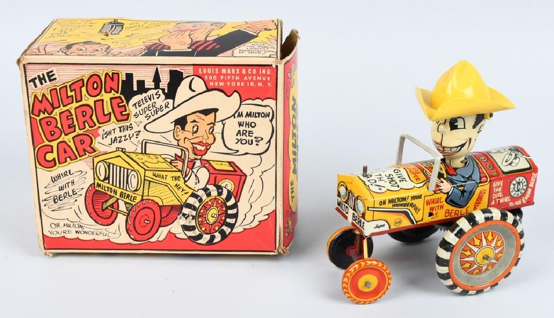 MARX Tin Windup MILTON BERLE CAR w/ BOX (1 of 8)