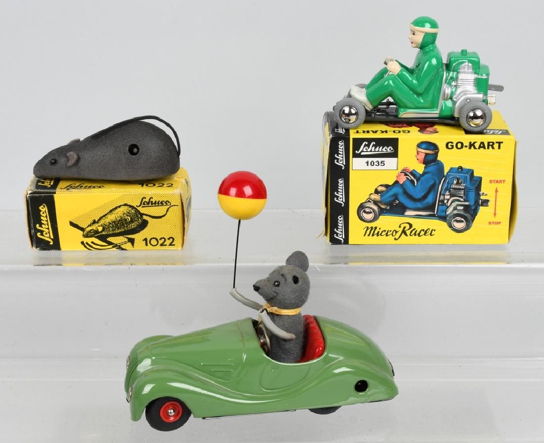 SCHUCO MOUSE CAR, GO-KART, & MOUSE (1 of 7)