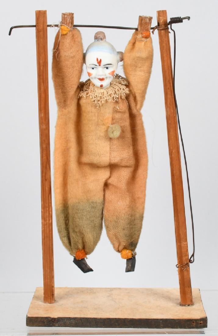 BISQUE HEAD CLOWN ACROBAT (1 of 3)