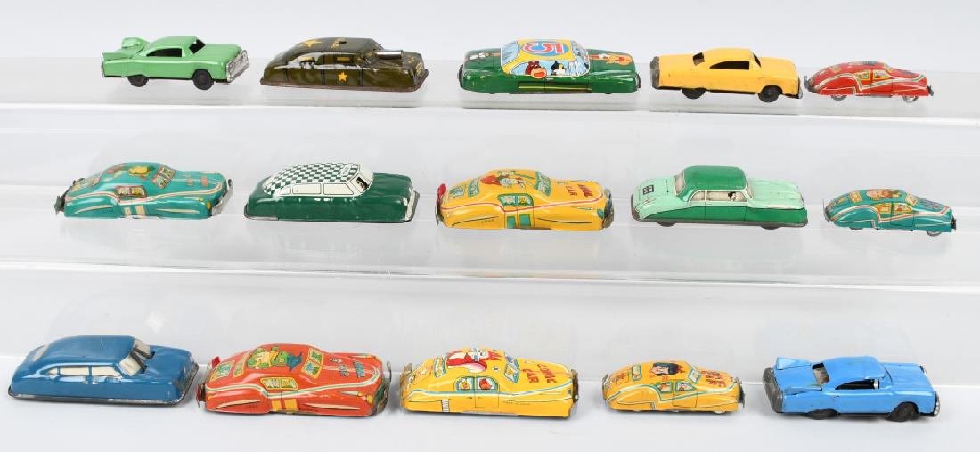 LOT OF JAPAN TIN CARS (1 of 8)