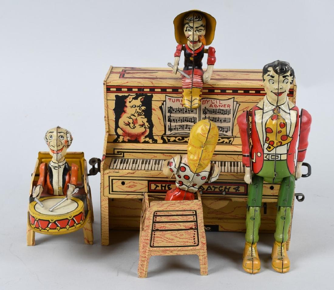 UNIQUE ART Windup LIL ABNER BAND (1 of 4)