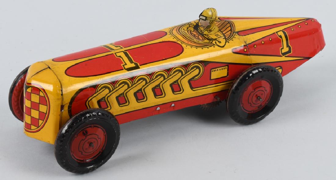 MARX Tin Windup #1 RACE CAR (1 of 5)