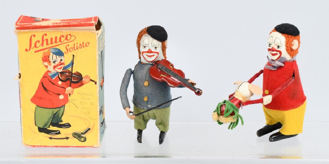 2- SCHUCO Windup CLOWNS (1 of 7)