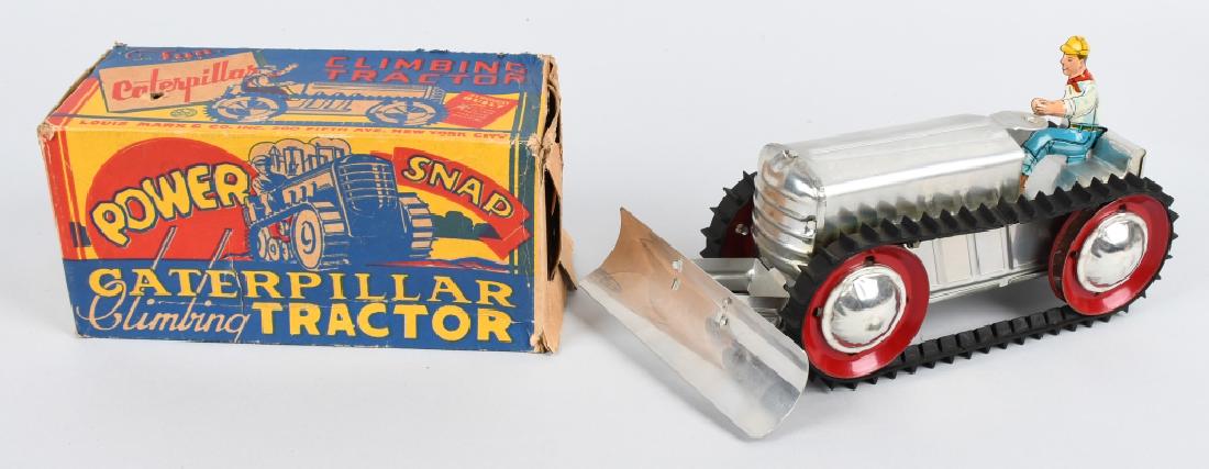 MARX Windup CLIMBING TRACTOR w/ BOX (1 of 6)