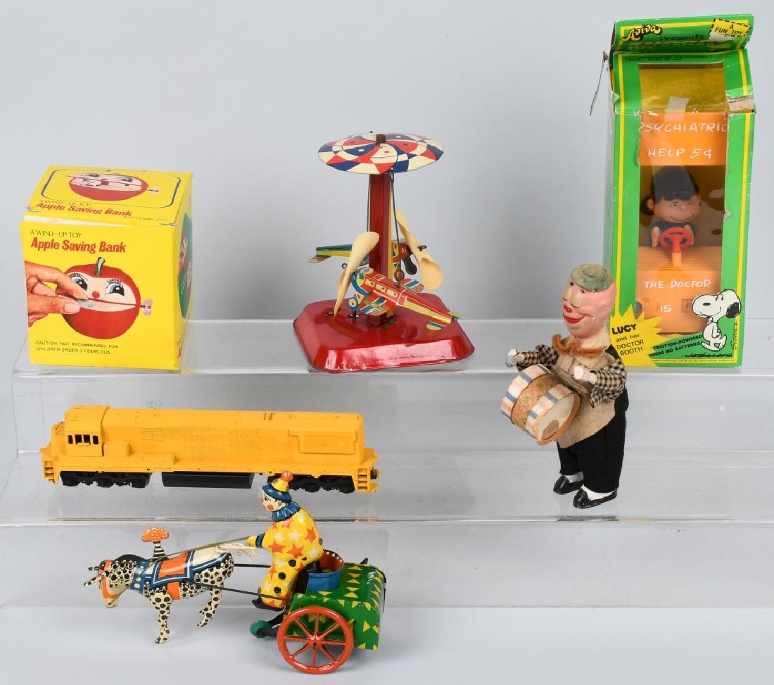 LOT of VINTAGE MECHANICAL TOYS, CLOWNS & MORE (1 of 9)